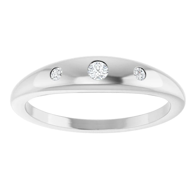 Reflet de Versailles, Lab-Grown Diamond Three-Stone Ring
