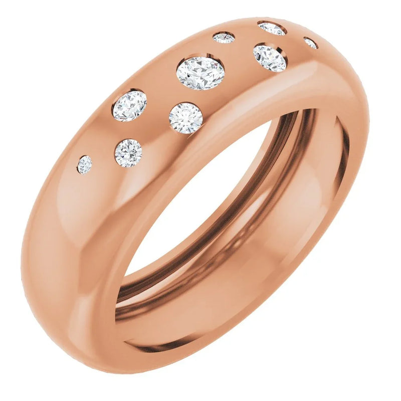 Scintille de Montmartre, Lab-Grown Diamond Band Ring