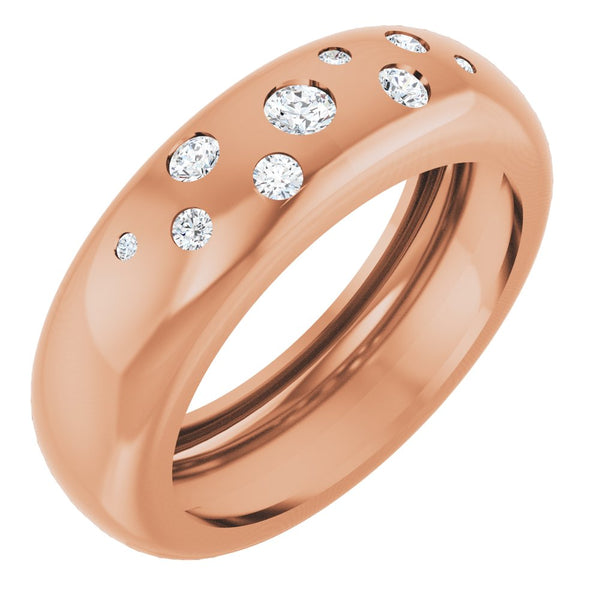 Scintille de Montmartre, Lab-Grown Diamond Band Ring