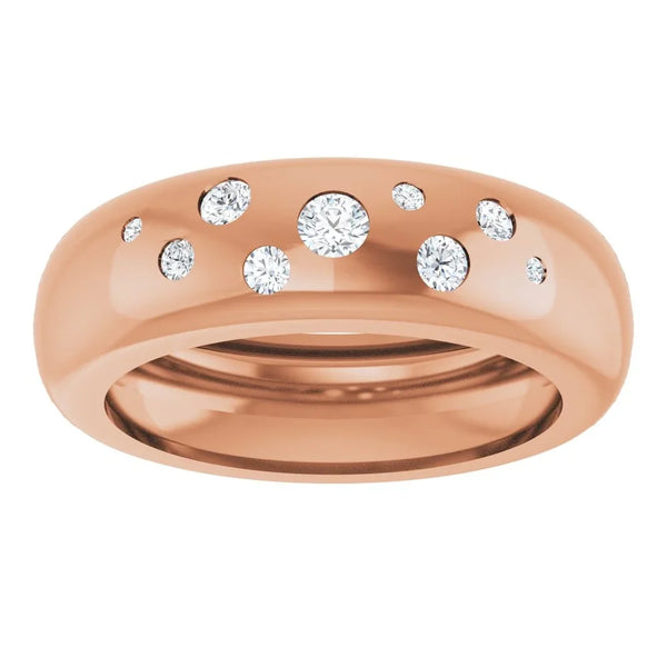 Scintille de Montmartre, Lab-Grown Diamond Band Ring