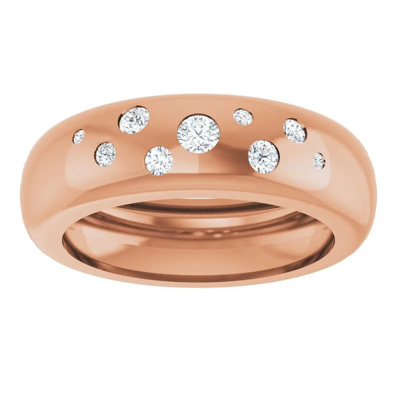 Scintille de Montmartre, Lab-Grown Diamond Band Ring