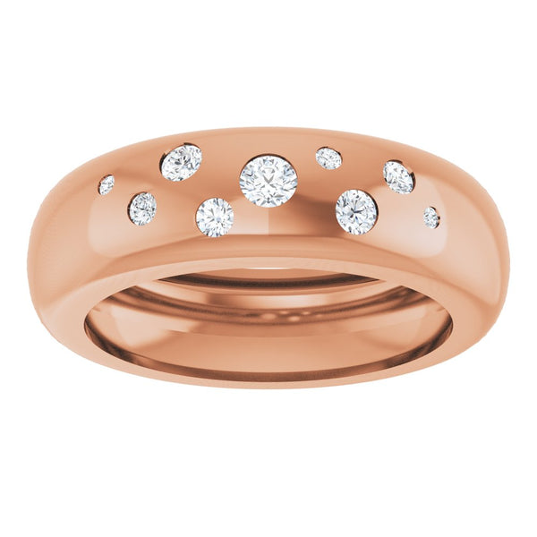 Scintille de Montmartre, Lab-Grown Diamond Band Ring