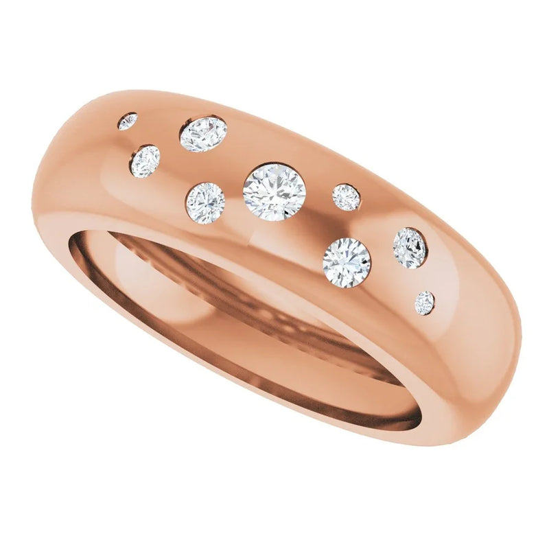 Scintille de Montmartre, Lab-Grown Diamond Band Ring