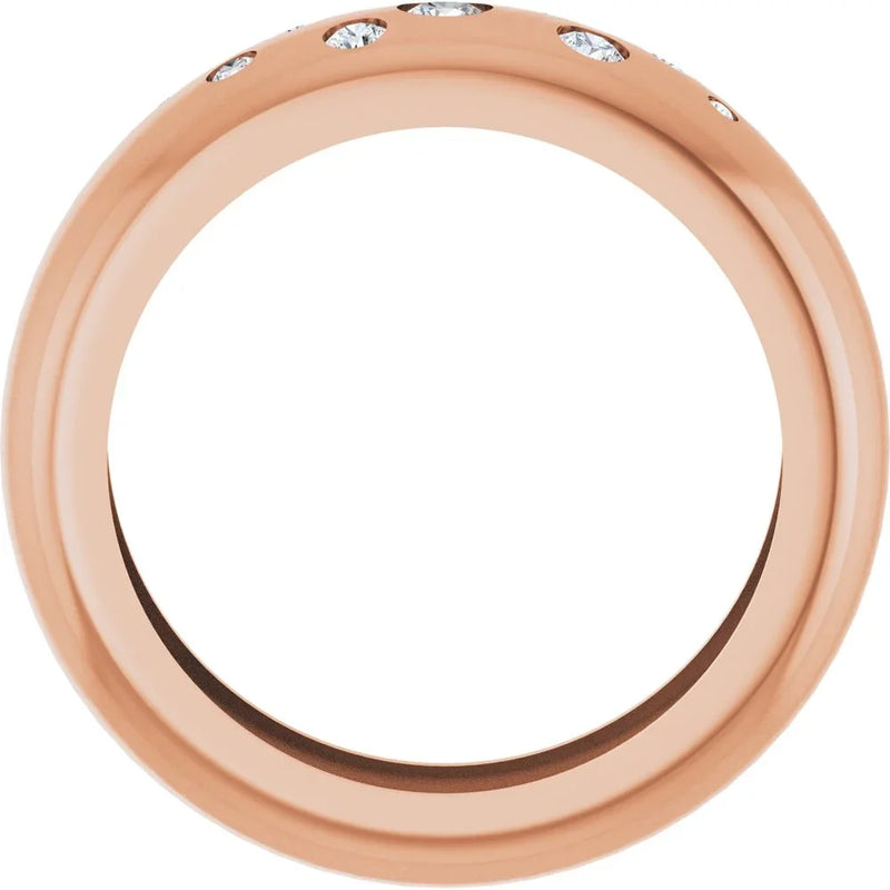 Scintille de Montmartre, Lab-Grown Diamond Band Ring