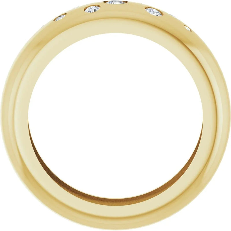 Scintille de Montmartre, Lab-Grown Diamond Band Ring
