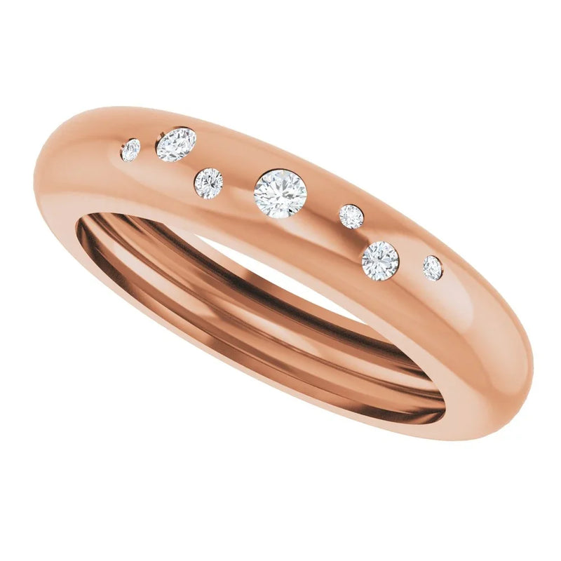 Étoiles du Fontainebleau, Natural Diamond Scatter Ring