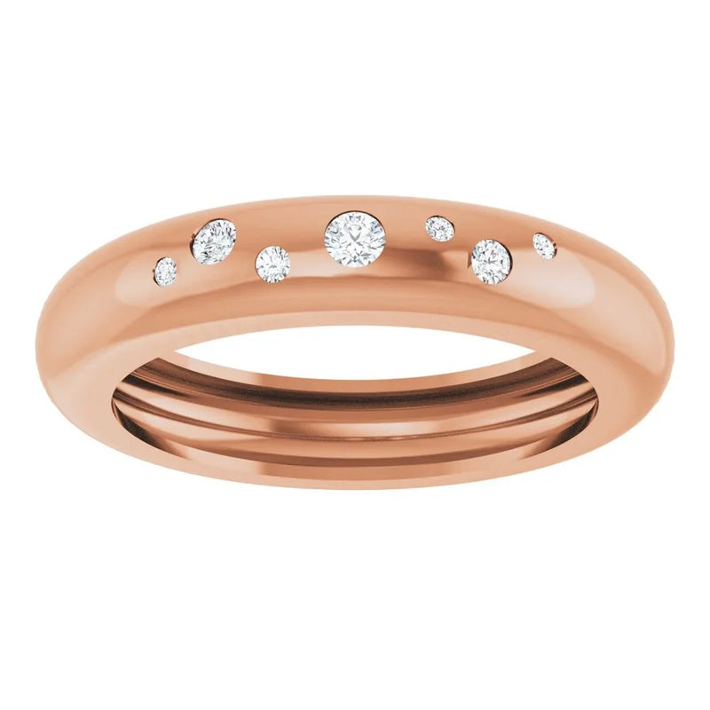 Étoiles du Fontainebleau, Natural Diamond Scatter Ring