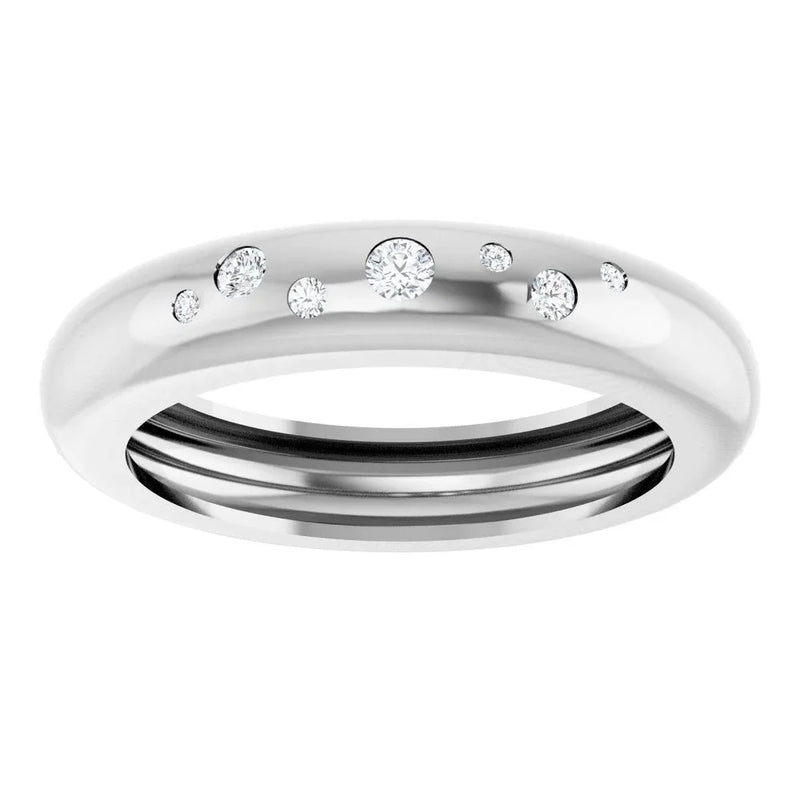 Étoiles du Fontainebleau, Natural Diamond Scatter Ring