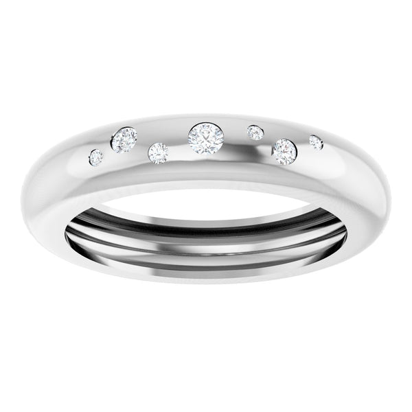 Étoiles du Fontainebleau, Natural Diamond Scatter Ring