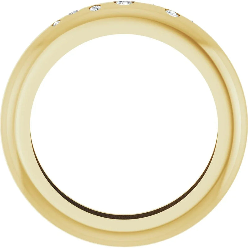 Étoiles du Fontainebleau, Natural Diamond Scatter Ring