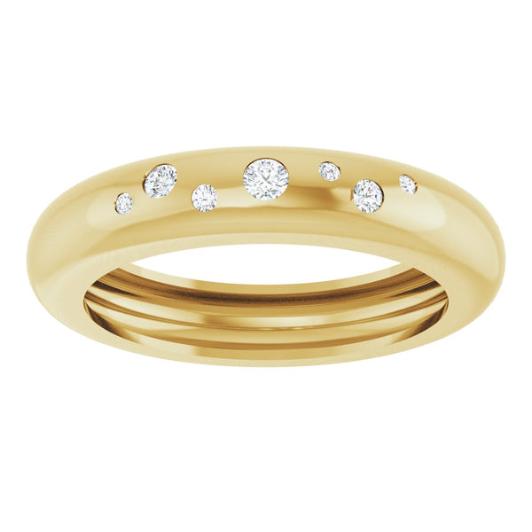 Étoiles du Fontainebleau, Natural Diamond Scatter Ring