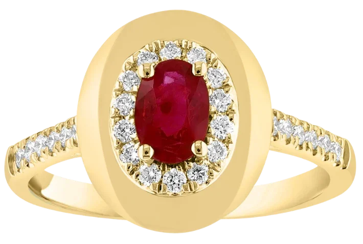 Rouge Français, Ruby & Diamonds Ring