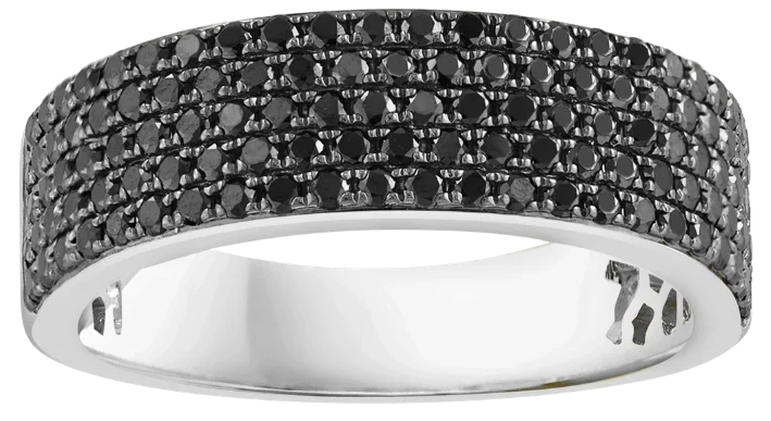 Velours Noir, Black Diamond Ring