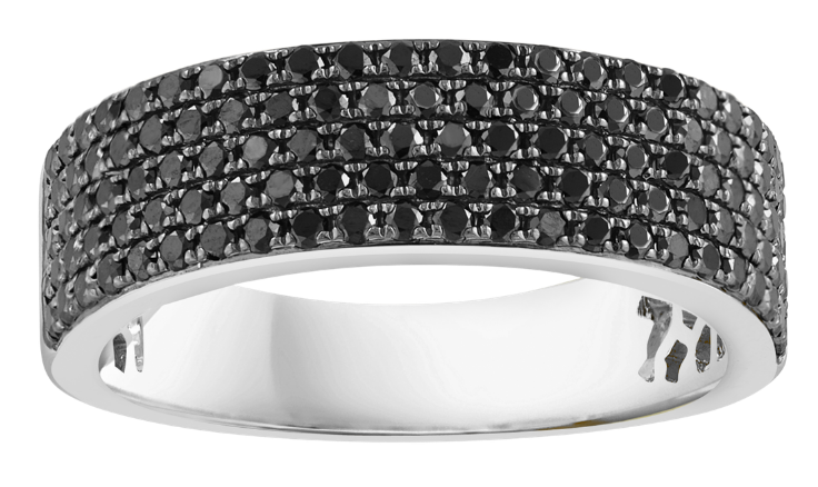 Velours Noir, Black Diamond Ring