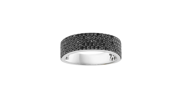 Velours Noir, Black Diamond Ring