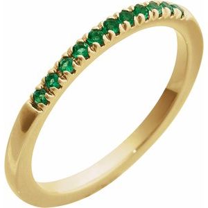 Natural Gemstones Stackable Ring