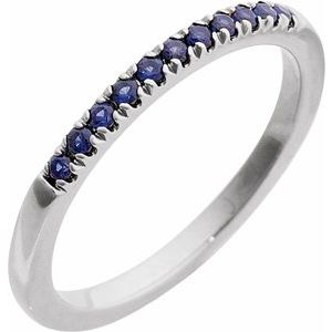 Natural Gemstones Stackable Ring