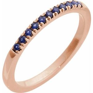 Natural Gemstones Stackable Ring