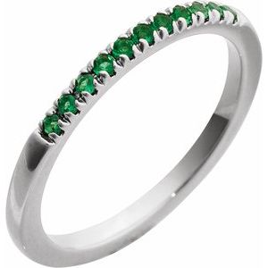 Natural Gemstones Stackable Ring
