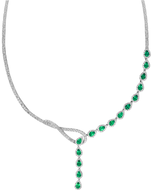 Feuillage de Bagatelle Emerald Necklace