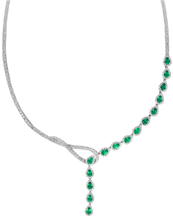 Feuillage de Bagatelle Emerald Necklace
