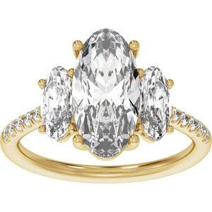 14K White Gold