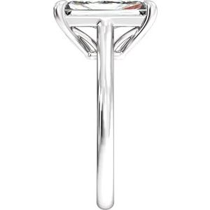 Radiant Cut Solitaire Engagement Ring