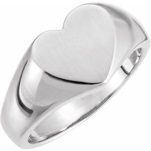 Heart Signet Ring