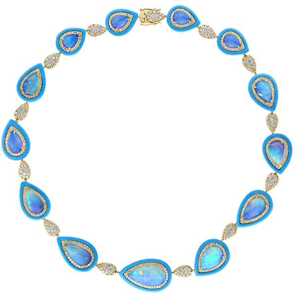 Le Songe de Monet Opal Necklace Masterpiece
