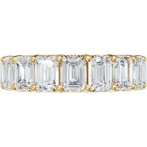 Eternity Band Emerald Cut (5.8 x 4.2 mm)