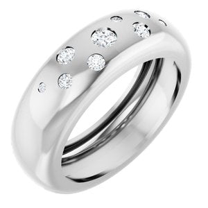 Prestige 1/5 CTW Natural Diamond Ring Size 10 (Series 127631)