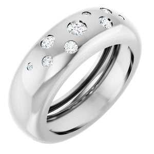 Prestige 1/5 CTW Natural Diamond Ring Size 10 (Series 127631)