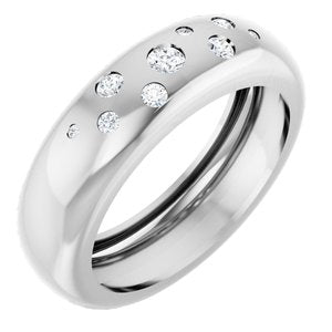 Prestige 1/5 CTW Natural Diamond Ring Size 10 (Series 127631)