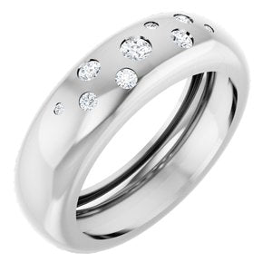 Prestige 1/5 CTW Natural Diamond Ring Size 10 (Series 127631)