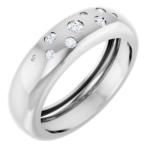 Prestige 1/5 CTW Natural Diamond Ring Size 10 (Series 127631)