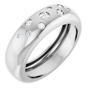 Prestige 1/5 CTW Natural Diamond Ring Size 10 (Series 127631)