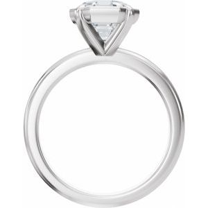 Solitaire Bezel-Style Engagement Ring
