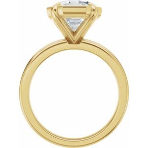 Solitaire Bezel-Style Engagement Ring