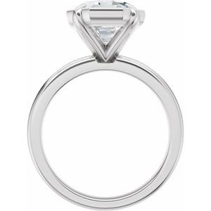 Solitaire Bezel-Style Engagement Ring