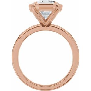 Solitaire Bezel-Style Engagement Ring