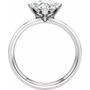 Shield Cut Engagement Ring