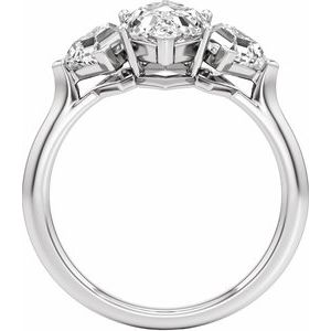 Prestige Three-Stone Engagement Ring