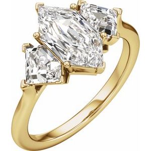 Prestige Three-Stone Engagement Ring