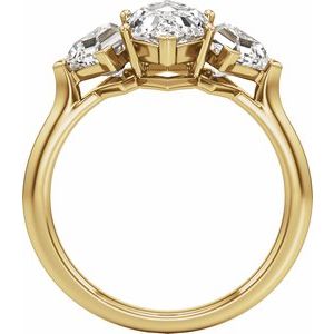 Prestige Three-Stone Engagement Ring