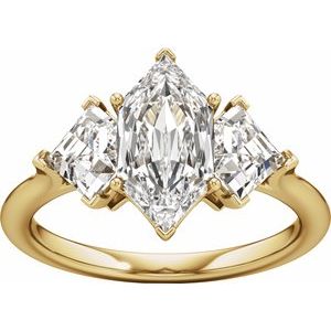 Prestige Three-Stone Engagement Ring