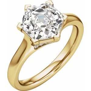 14K White Gold