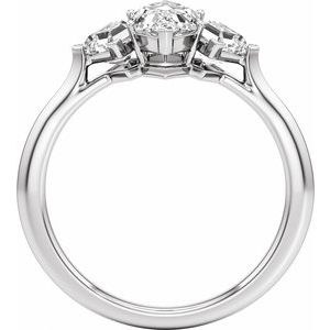 Prestige Three-Stone Engagement Ring