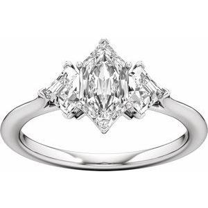 Prestige Three-Stone Engagement Ring