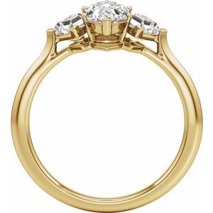 Prestige Three-Stone Engagement Ring