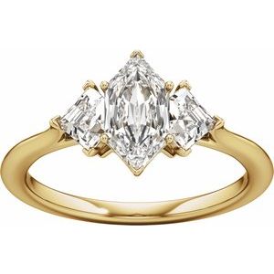 Prestige Three-Stone Engagement Ring